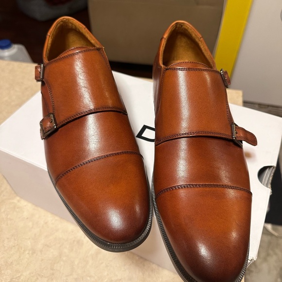 Brand new, never used Aldo double monk strap shoes size 9.5. - Picture 6 of 7